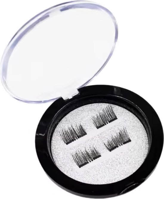 CHPN - Faux cils - Cils Extra complets sans colle - Cils magnétiques - 2 paires - Faux cils - Zwart - Universel