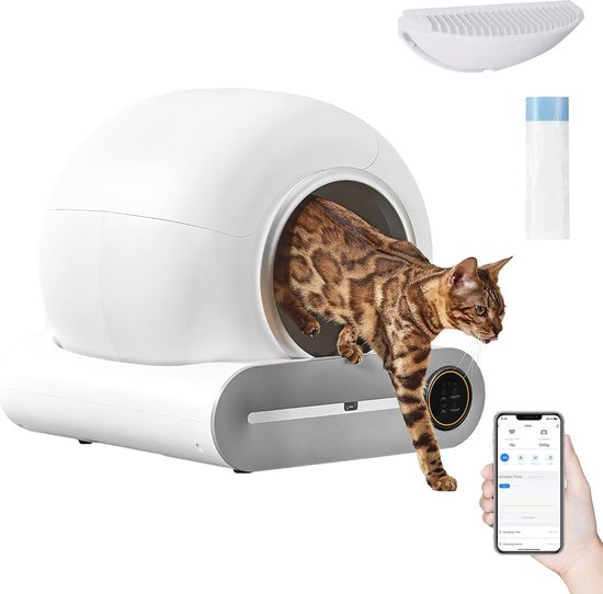 Zelfreinigende kattenbak 2024 model - garantie - Viervoeter
