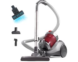 Krachtige Cycloonloze Stofzuiger - 800W - Duitse WesselWerk Mondstuk - Harde Vloer en Tapijt - Turbo Huisdierhaar Tool - Zuigkracht - Lichtgewicht en Handig