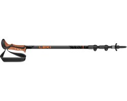 Leki Khumbu Antishock Wandelstok - Wandelstokken - Dark-Anthracite/Orange/Black