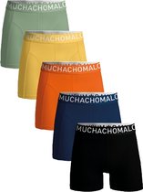Muchachomalo – Boxers pour homme – Longueur standard – Sous-vêtements homme – Boxers – Sous-vêtements – 95 % Katoen – Lot de 5 – Taille S