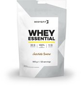 Bol.com Body & Fit Whey Essential - Eiwitpoeder - Proteine Poeder - 100% Whey Eiwitconcentraat - Whey Protein - Eiwitshakes - Ch... aanbieding