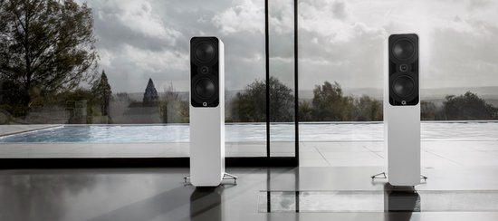 Q Acoustics: 5050 Vloerstaande Speakers - 2 Stuks - Wit van Q Acoustics — afbeelding 4