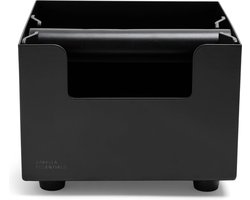 Uitklopbak Vierkant – Zwart – RVS - Uitklopbak - Knockbox - Afklopbak Koffie – Afklopbak – Espressomachine - Barista Essentials