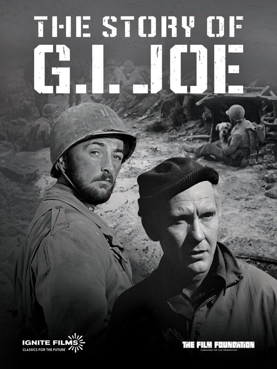 The Story of G.I. Joe Full HD Gerestaureerde Blu-ray voor Verzamelaars: Tweede Wereldoorlog Speciale Editie voor 80e Verjaardag met Exclusieve Bonuscontent - Klassieke Oorlogsfilm en Ddocumentaire