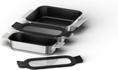 Bol.com Siemens HZ9FF030 - Flex pannenset voor inductiekookplaat - 3 stuks - Anti-aanbak - Ovenbestendig - PFAS-vrij aanbieding