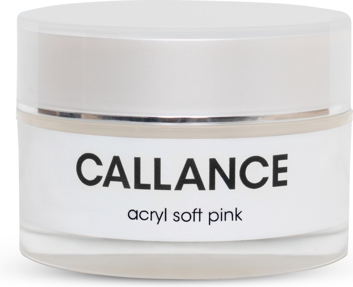 Goedkoopste Callance Acryl Poeder Soft Pink 50ml - roze acrylpoeder - acrylic powder - acrylnagels - acryl - nagels - nagelstyliste - manicure - nagelverzorging