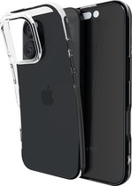 Cazy Hoesje geschikt voor iPhone 16 Pro Hoesje Siliconen - Flexibele 100% GRS Case - Transparant