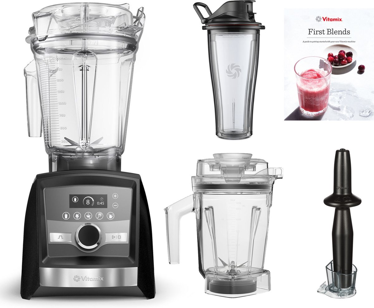Vitamix A3500i bundle- high performance Blender - incl extra kan & drinkbeker - 10 snelheden - 10 jaar garantie – foto 2