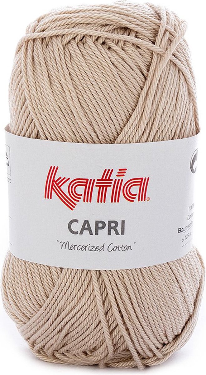 Katia Capri - 82067 beige - Katoen Garen