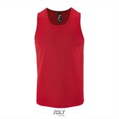 SOL'S Men´s Sports Tank Top Sporty L02073 - Red - S