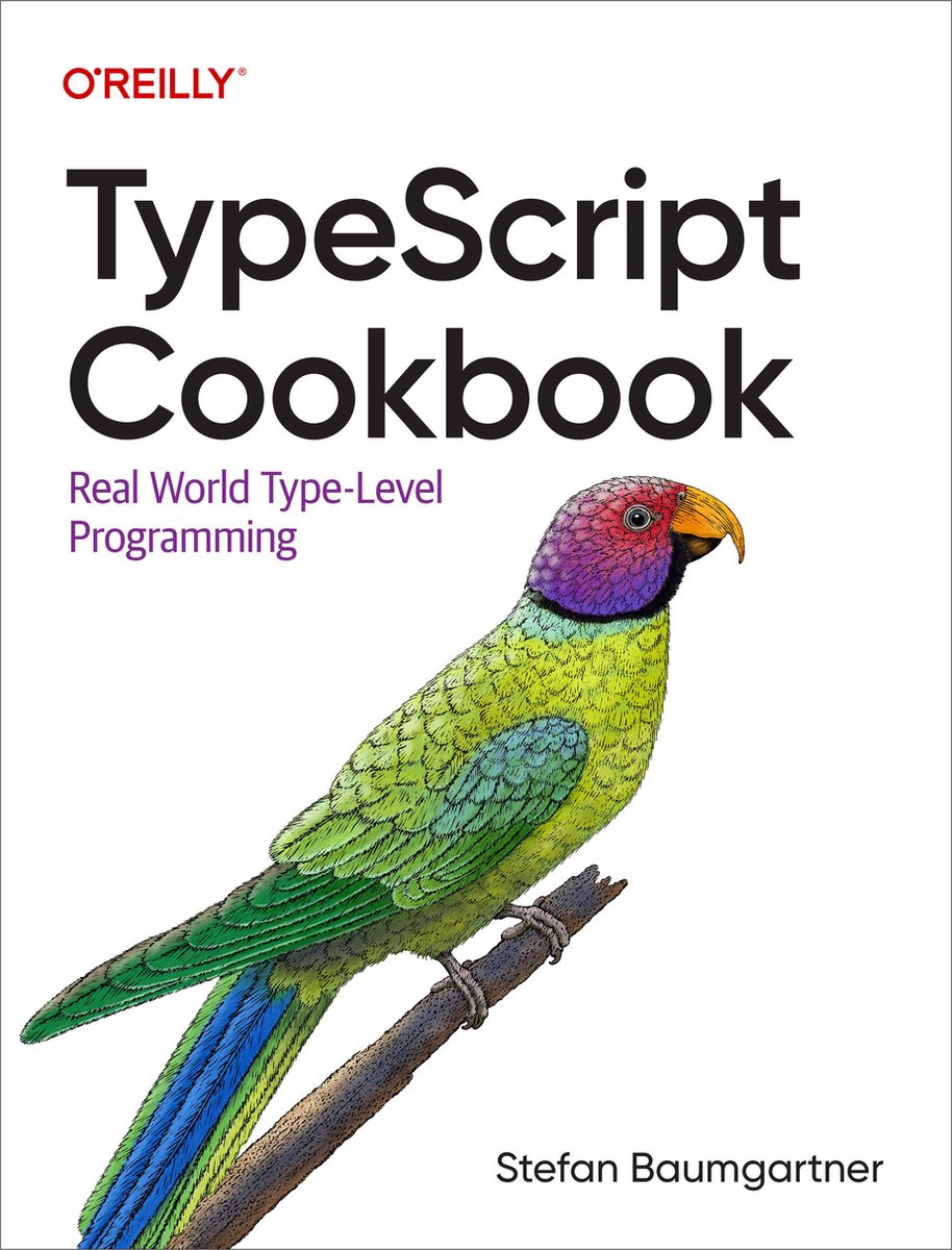 Omslag van TypeScript Cookbook