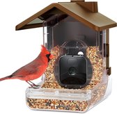 Bol.com Vogelhuis camerahouder voor Blink Wyze Ring camera‘s - vogelvoederhuis observeren veiligheidscamera (camera niet inbegre... aanbieding