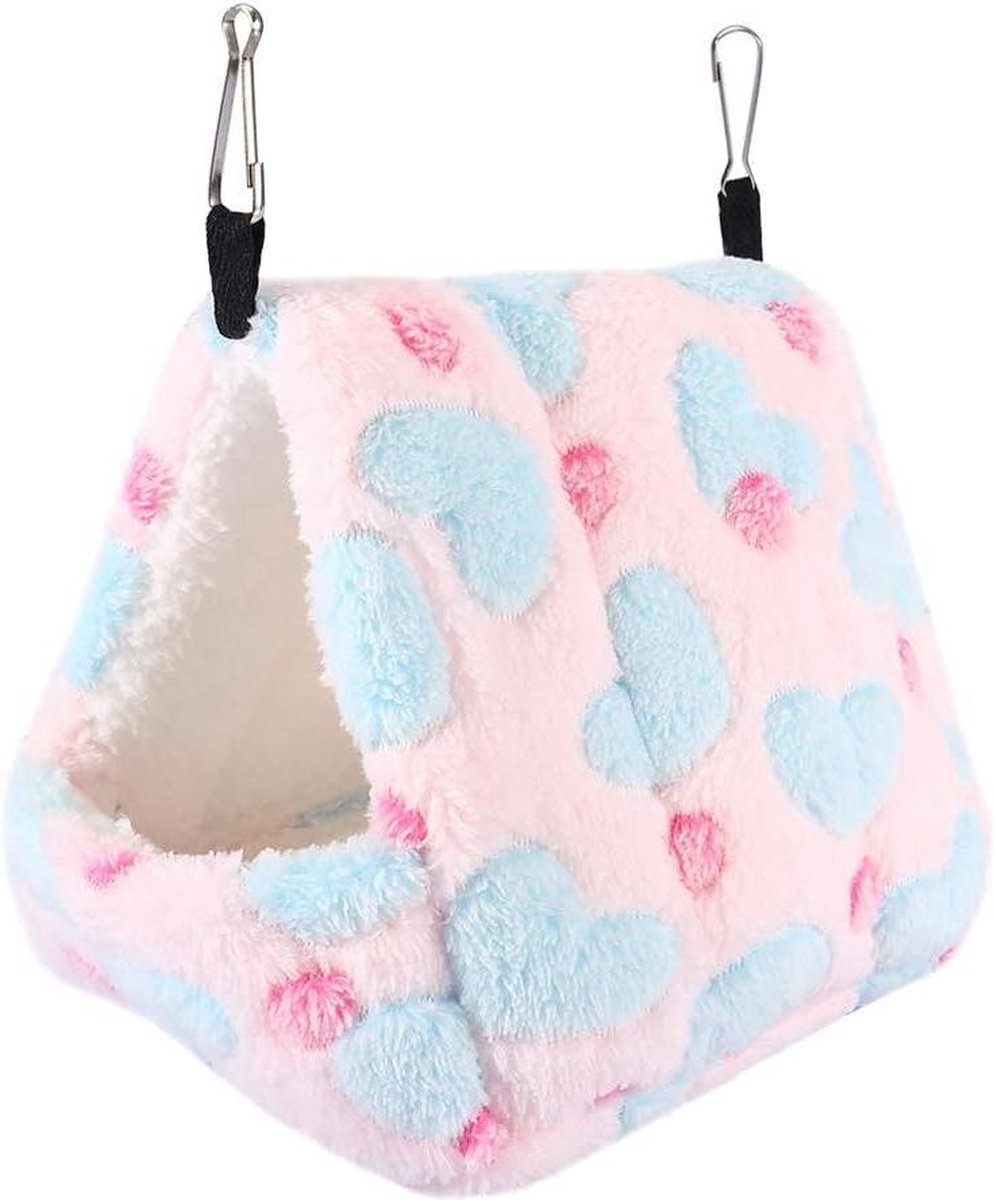 Cavia Speelgoed Houten Schommel – Grappig Hangend Speelgoed – Kooi Speelgoed – Houten Bed Mand Huis – voor Hamsters – Chinchilla’s – Cavia’s – Kleine Dieren