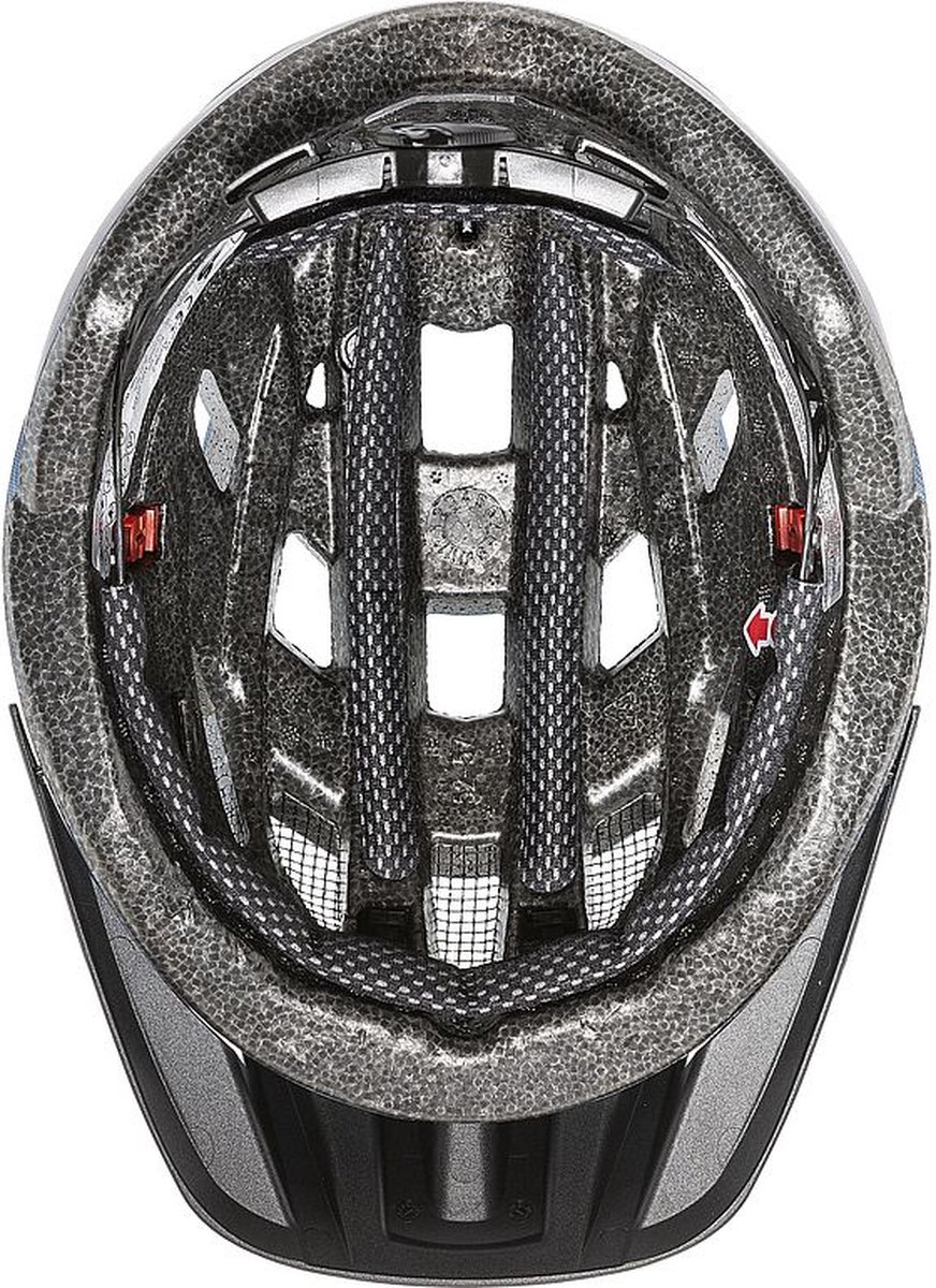 uvex I-VO cc Fietshelm Deep Space Mat - Unisex - maat 52-57