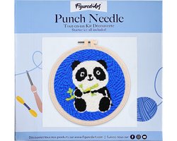 foto van Punch Needle set (tuftset) -  PANDA