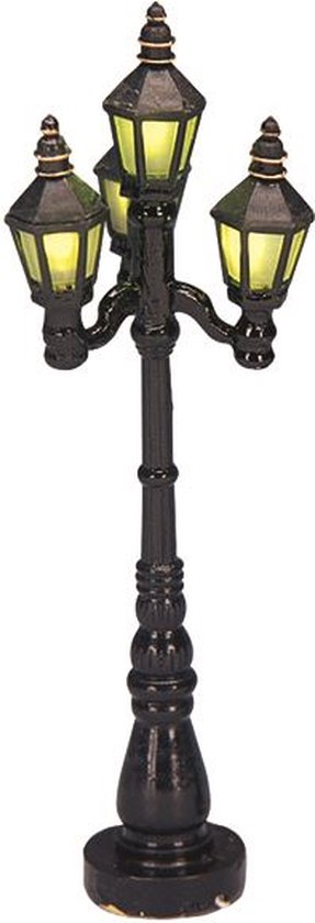 Lemax - 'Old English Street Lamp' - Verlicht accessoire - Exclusief adapter