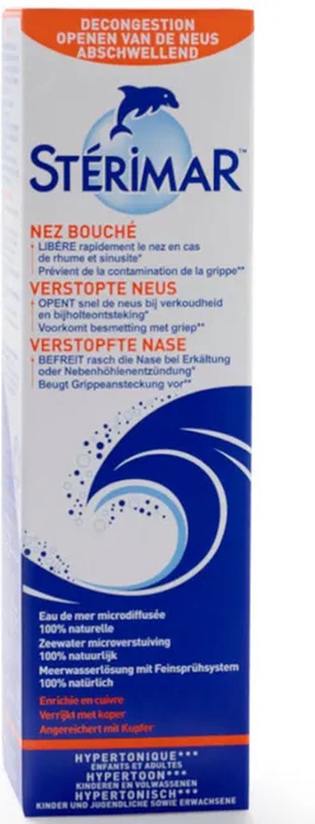 Goedkoopste Sterimar Hypertonisch Neusspray 100 ml
