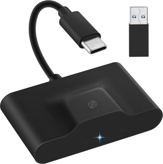 Origineel bedrade naar draadloze Carplay & Android AUTO adapter via Origineel bedrade naar draadloze Carplay & Android AUTO adapter via