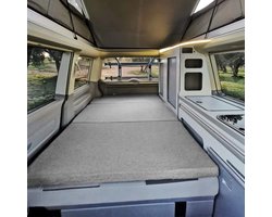 Opvouwbaar matras voor VW T5 T6 Ocean California 115x195x6 - KFoam.es vouwmatras