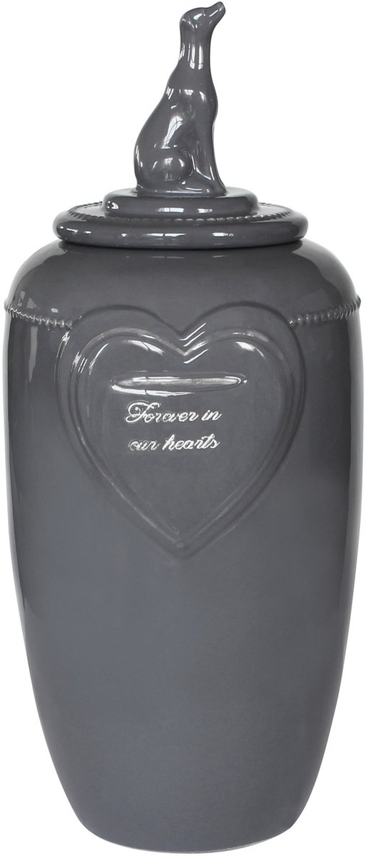 Bol.com Happy-House Memory Collection Urn 14.5x14.5x32.7 cm 4.5 l Hardsteenlook Large aanbieding
