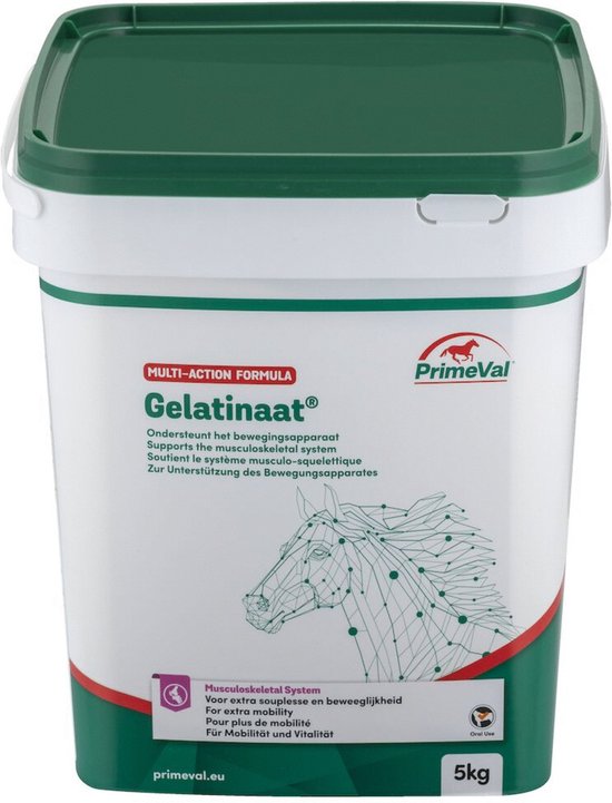 Primeval Gelatinaat Paard - Supplement - Gewrichten - Spieren - 5 kg