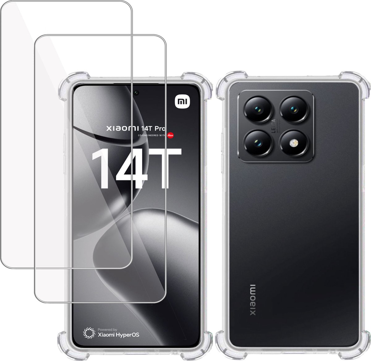 Coque PIXFAB Transparente Pour Motorola Moto G35 5G + 2 Verres Trempés 9H