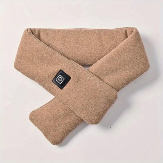 Cycyheat Verwarmbare sjaal met 10000mAh accu – Elektrische warme sjaal, USB oplaadbaar, opgewaardeerd koolstofvezel verwarmingselement, thermosjaal voor dames en heren, winter, outdoor