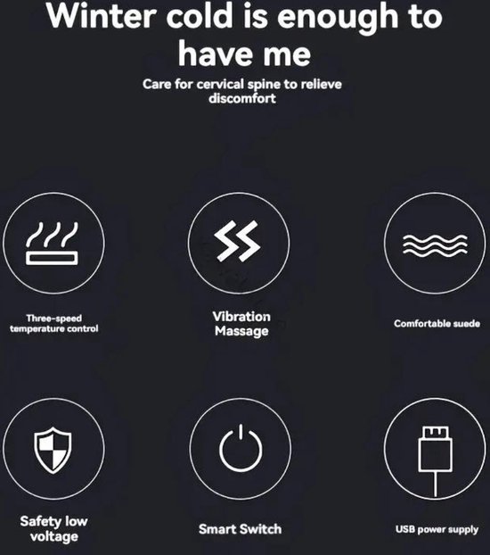 Écharpe chauffante Livano - Écharpe électrique - Rechargeable - Hiver - USB - Femme - Homme - Fille - Garçon - Rose