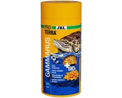 JBL Proterra Gammarus schildpadvoer aanvullend voer voor waterschildpadden 750ML navulbus