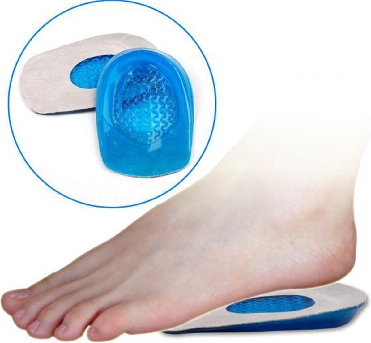 1 Paar Honingraat Dempende Suède Zachte Sportschoenen Inlegzolen Volledige Pads Maat L 41 46yards