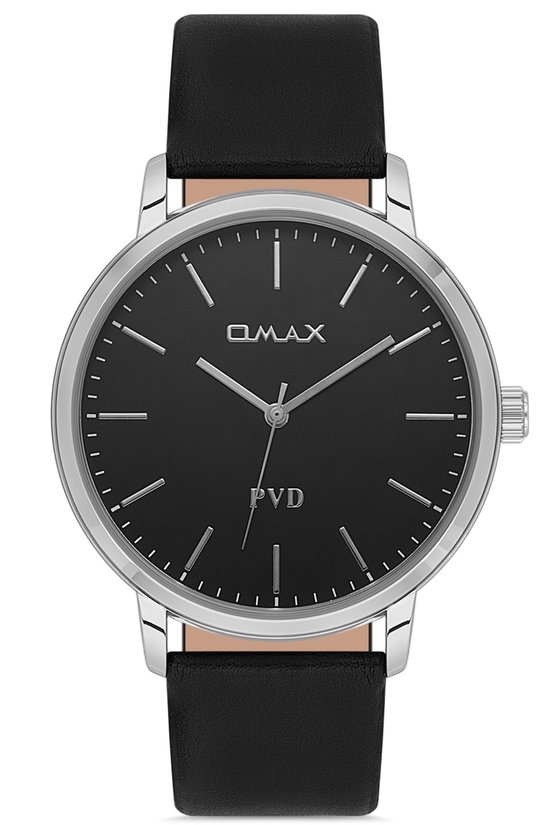 OMAX 00PR0039I002 Horloge Heren Quartz Leder Waterdicht 38mm bol
