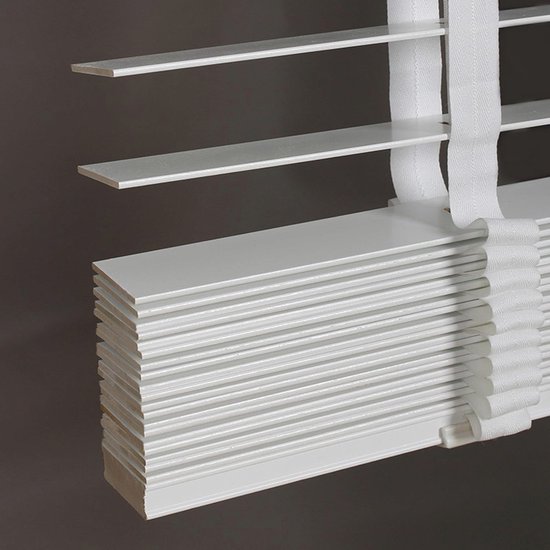 Raam Jaloezieën, Houten Venetiaanse Jaloezieën, Massief Houten Jaloezieën 50/65/80/95/100/115/120cm, Verduisterende Venetiaanse Jaloezieën Voor Ramen,WxH-120x160cm/47 * 63in