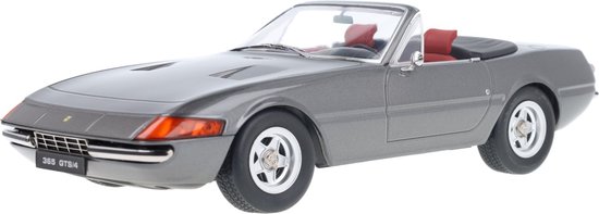 FERRARI 365 GTB/4 DAYTONA MKII 1971 GREY METALLIC KKSCALE KKDC180622 1:18