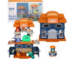 Woopie Dierenarts Speelset - Dierenarts Speelgoed - Rollenspel voor kinderen - Dierenarts - Dierenwinkel - 33 stuks