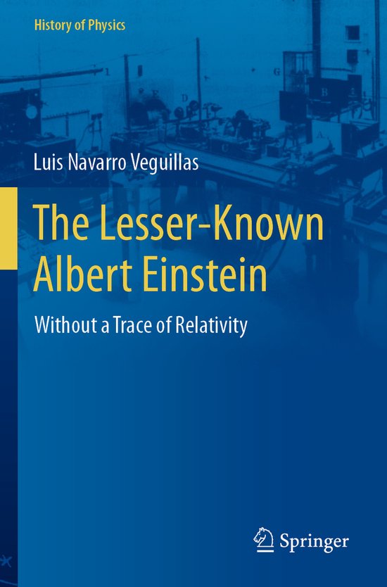 History of Physics-The Lesser-Known Albert Einstein - cover