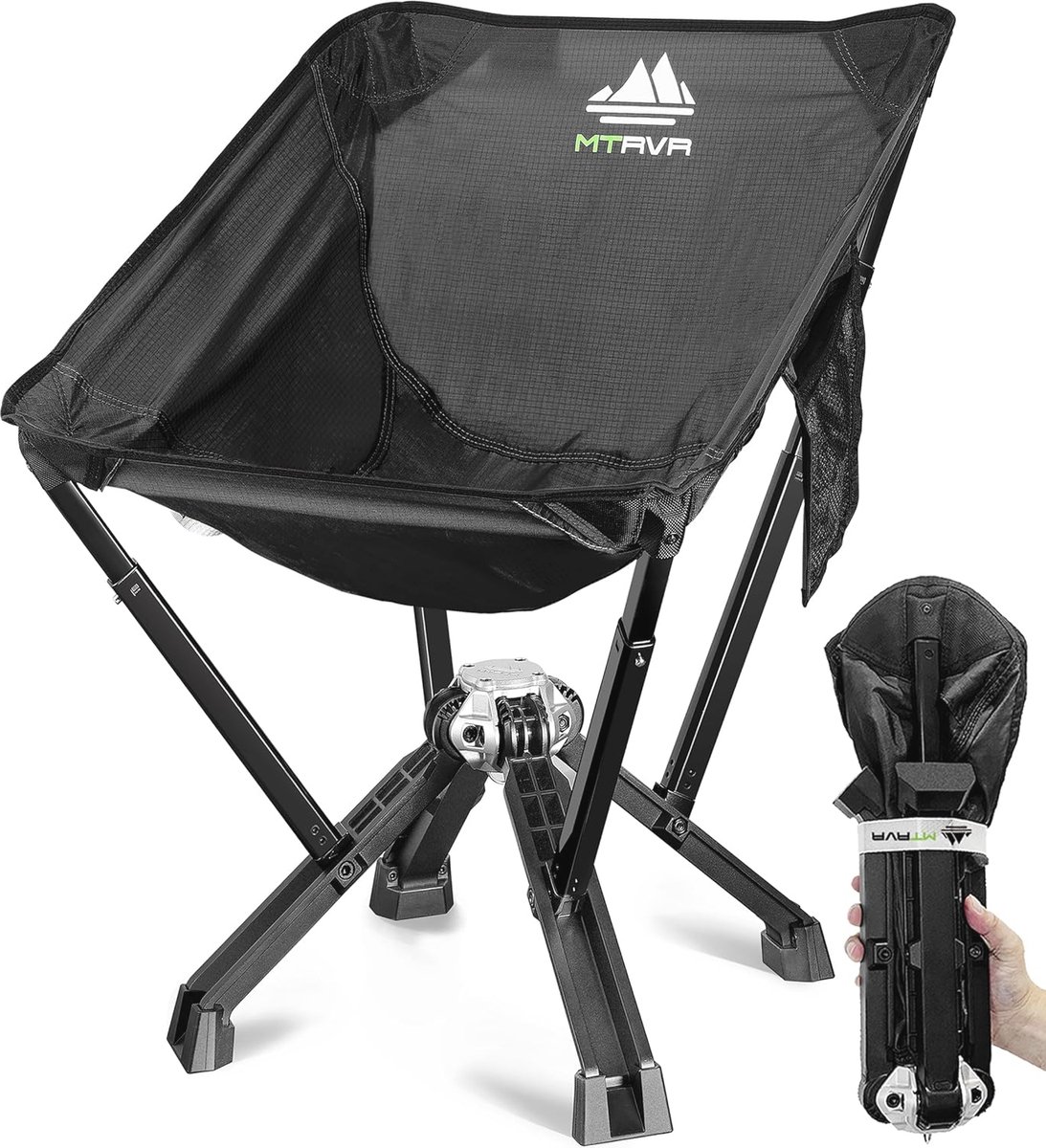 Opvouwbare Campingstoel - Lichtgewicht, Compacte Tuinstoel voor Outdoor en Indoor Activiteiten