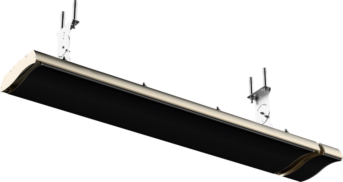 Bev™ IDL 400V Dubbel paneel 800 W blackheater