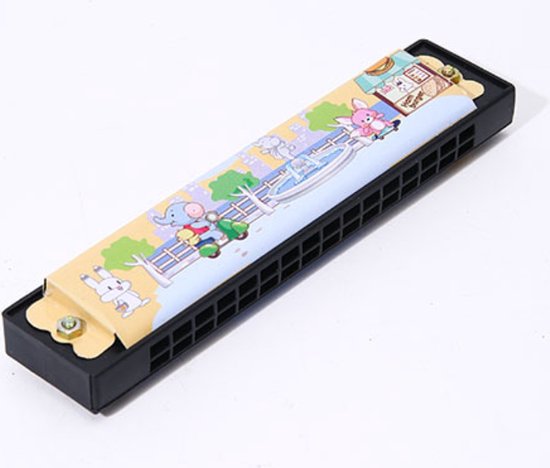 Mondharmonica | Kinder Harmonica | 13 CM Lang | 16 Gaten | 16 Noten | Fontein