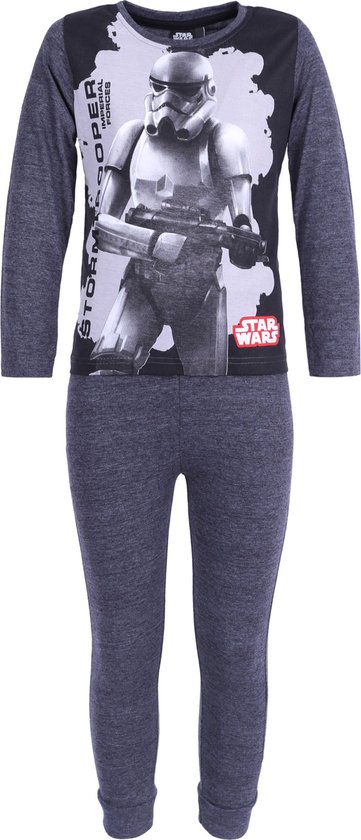 Pyjama garçon STAR WARS gris foncé