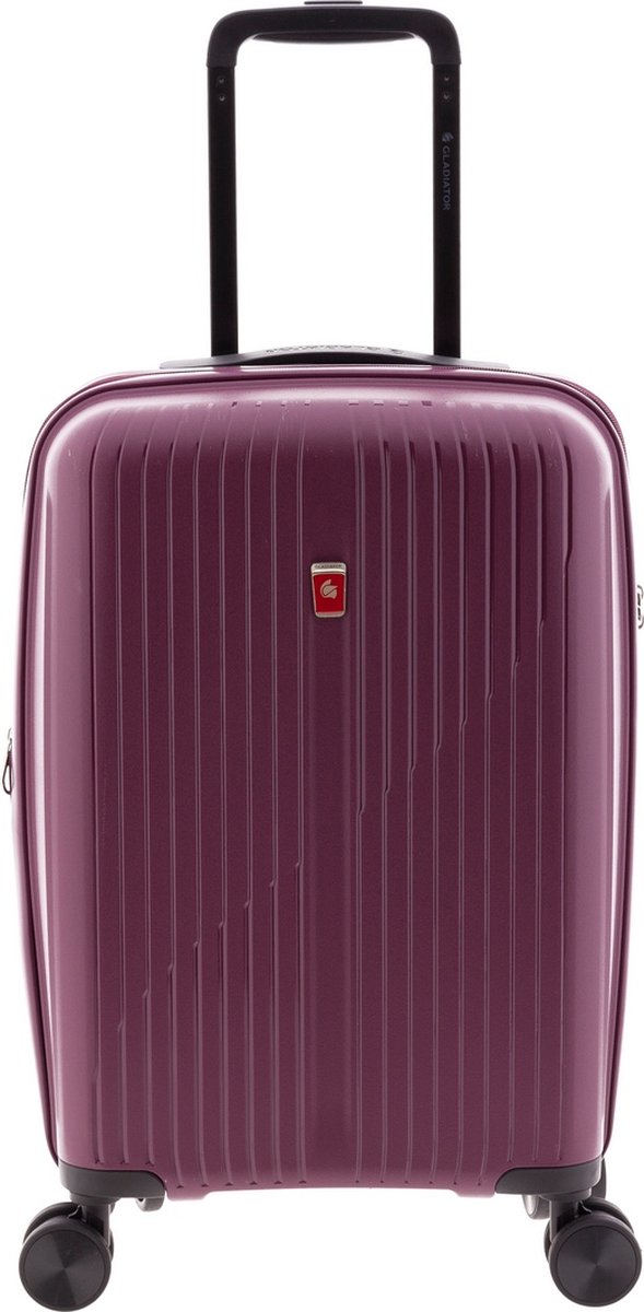 Gladiator Calypso Expandable Handbagage Koffer met TSA slot - 55 cm - 34/36 liter - Bordeaux Rood