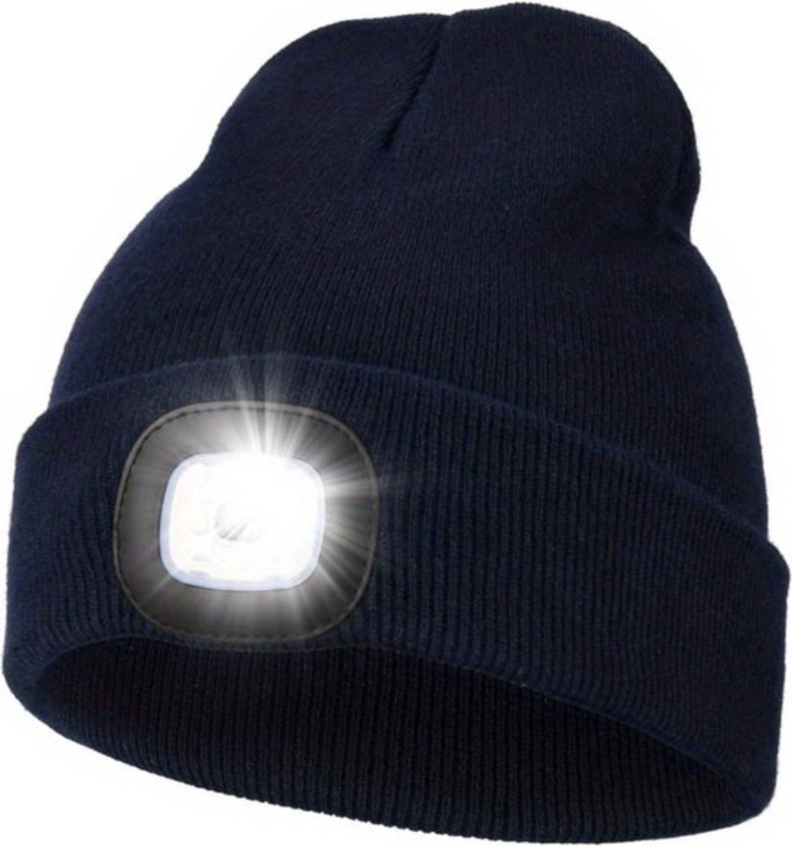 Bovista Wintermuts Heren Dames Volwassenen Muts Ski Mask Ski Masker Winter Masker Met Lamp Blauw
