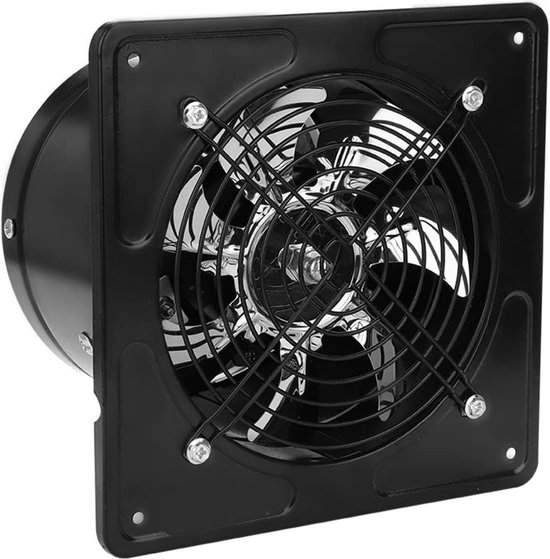 UC-10 HYGRO Black Afvoerventilator voor de badkamer met instelbare