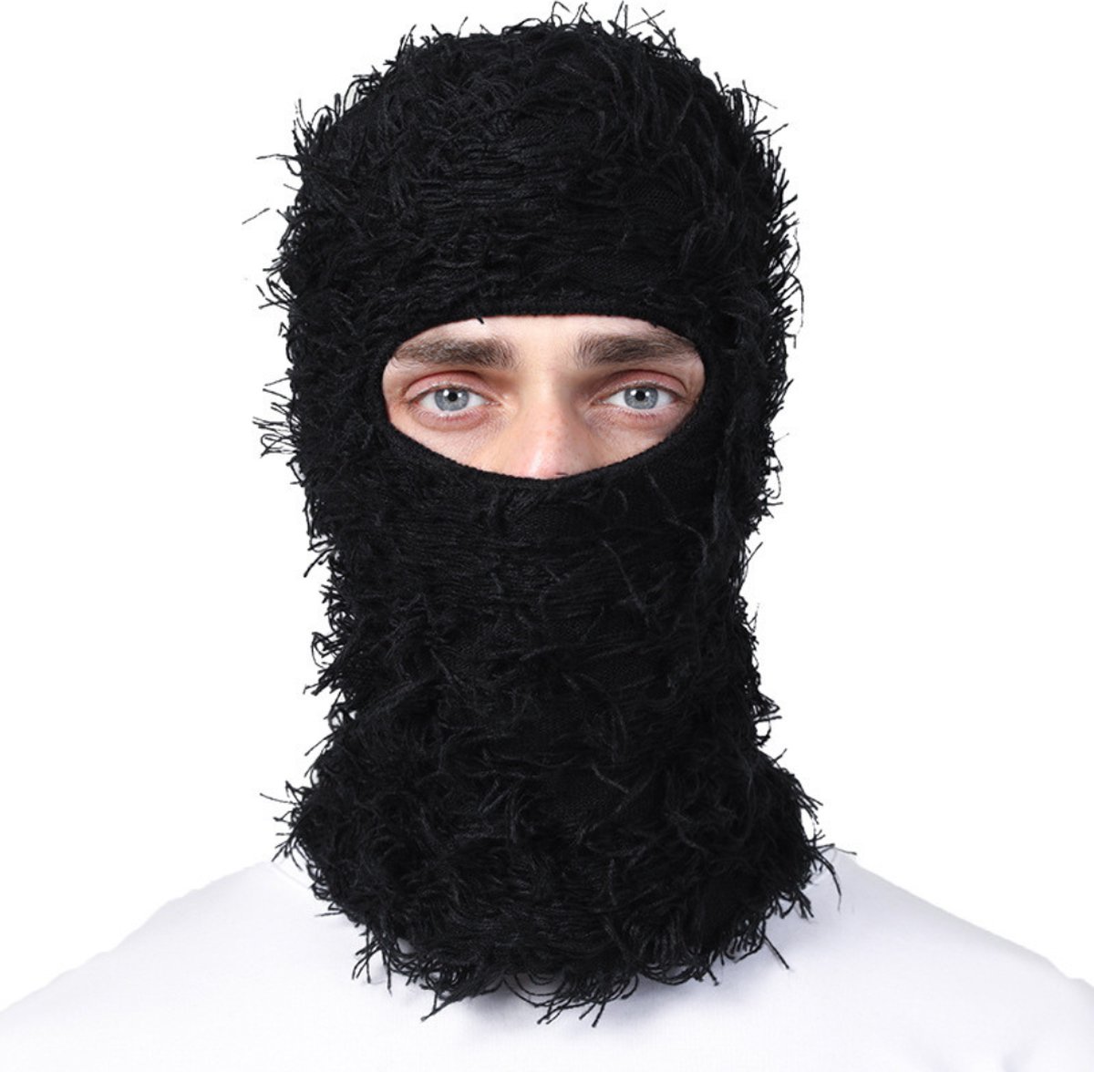 Bovista Ski Masker Bivakmuts Winter Masker Balaclava Ski Mask Full Face Mask Zwart