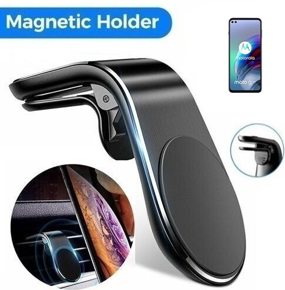 Motorola Moto G100 Magnetische Autohouder