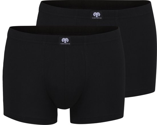 CECEBA Daytona 2-pack Heren Boxer - Zwart