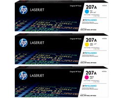 Cartouche de toner HP 207a - Kit arc-en-ciel