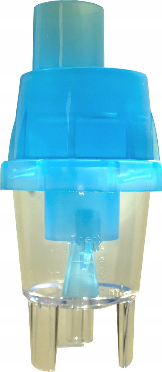 Goedkoopste Omnibus - Nebulizer voor inhalator - Doosje Nebulizer - Vernevelaar voor Inhalatoren - verstelbaar - Blauw