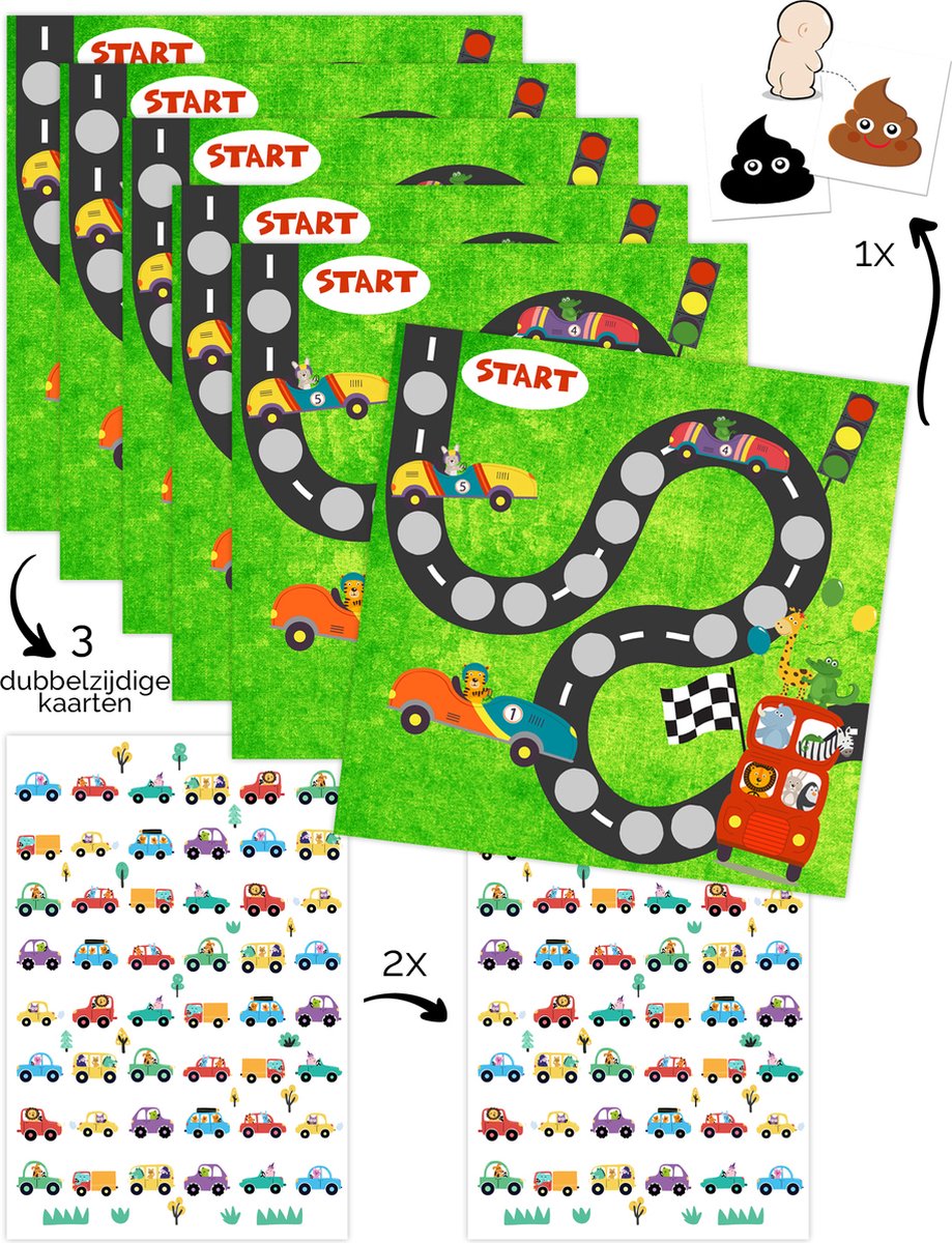 Goedkoopste Beloningssysteem met Stickers en Plassticker die Verkleurt - 6 Beloningskaarten met 96 Beloningsstickers Plassticker - Zindelijkheidstraining Kind - Potje Peuter - Beloningskalender - Op het Potje - Beloningssysteem Kind - Beloningssysteem Jongens