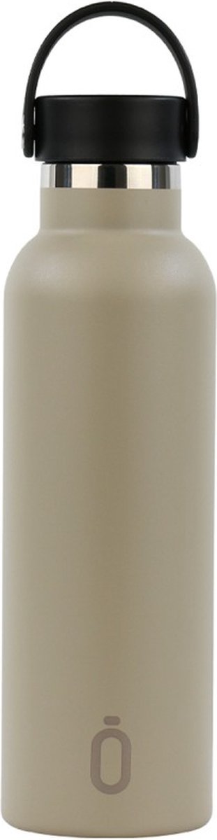Runbott Drinkfles Thermosfles Kaki 600 ml